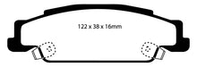 Load image into Gallery viewer, EBC 02-05 Cadillac CTS 2.6 Redstuff Rear Brake Pads Brake Pads - Performance EBC   
