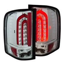 Load image into Gallery viewer, ANZO 2007-2013 Chevrolet Silverado 1500 LED Taillights Chrome Tail Lights ANZO
