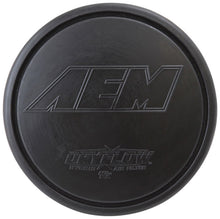 Load image into Gallery viewer, AEM Dryflow Air Filter - Round Tapered - 2.75in Flange ID x 5.5in Base OD x 4.75in Top OD x 7.5in H Air Filters - Universal Fit AEM Induction
