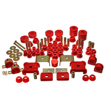 Load image into Gallery viewer, Energy Suspension 73-80 Chevy/GMC 4WD (w/ Stock Front Springs) Red Hyper-flex Master Bushing Set Bushing Kits Energy Suspension
