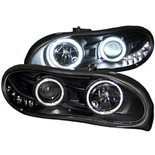 Load image into Gallery viewer, ANZO 1998-2002 Chevrolet Camaro Projector Headlights w/ Halo Black Headlights ANZO
