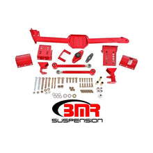 Load image into Gallery viewer, BMR 05-14 S197 Mustang Body Mount Watts Link Rod End/Poly w/ Adj. Axle Clamps - Red Diff Braces BMR Suspension

