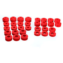 Load image into Gallery viewer, Energy Suspension Gm Body Mount Set - Red Bushing Kits Energy Suspension
