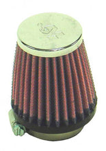 Load image into Gallery viewer, K&amp;N Universal Chrome Filter 1 9/16 inch FLG / 2 5/8 inch Bottom / 2 inch Top / 3 inch Height Air Filters - Universal Fit K&amp;N Engineering   
