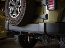 Load image into Gallery viewer, aFe Vulcan Series 2.5in 304 SS Axle-Back Exhaust Black 07-18 Jeep Wrangler (JK) V6-3.6/3.8L Axle Back aFe
