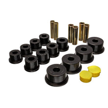 Load image into Gallery viewer, Energy Suspension 94-02 Dodge Ram Black Rear Leaf Spring Bushing Set Bushing Kits Energy Suspension
