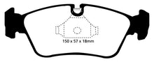 Load image into Gallery viewer, EBC 99-02 BMW Z3 2.5 Yellowstuff Front Brake Pads Brake Pads - Performance EBC   
