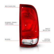 Load image into Gallery viewer, ANZO 1997-2003 Ford F-150 Taillight Red/Clear Lens (OE Replacement) Tail Lights ANZO
