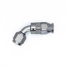 Load image into Gallery viewer, DeatschWerks 6 AN Female Flare Swivel 60-Degree Hose End PTFE - Anodized Matte Black Fittings DeatschWerks
