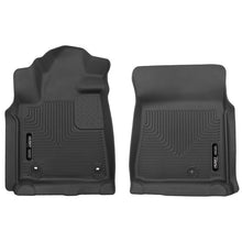 Load image into Gallery viewer, Husky Liners 12-14 Toyota Tundra Pickup(Crew / Ext / Std Cab) X-Act Contour Black Front Floor Liners Floor Mats - Rubber Husky Liners
