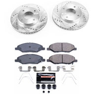 Power Stop 09-11 Nissan Versa Front Z23 Evolution Sport Brake Kit Brake Kits - Performance D&S PowerStop   