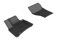 3D MAXpider 2011-2018 Porsche/Volkswagen Cayenne/Touareg Kagu 1st Row Floormat - Black Floor Mats - Rubber 3D MAXpider   