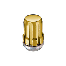 Load image into Gallery viewer, McGard SplineDrive Lug Nut (Cone Seat) M12X1.5 / 1.24in. Length (Box of 50) - Gold (Req. Tool) Lug Nuts McGard
