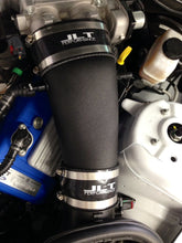 Load image into Gallery viewer, JLT 10-14 Ford Mustang GT500 Black Textured Induction Kit w/Replacement Red Air Filter Intake Elbows JLT
