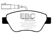 Load image into Gallery viewer, EBC 10-11 Fiat 500 1.4 (Bosch Calipers) Greenstuff Front Brake Pads Brake Pads - Performance EBC   
