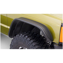 Load image into Gallery viewer, Bushwacker 84-01 Jeep Cherokee Flat Style Flares 4pc - Black Fender Flares Bushwacker
