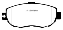 Load image into Gallery viewer, EBC 93-94 Lexus LS400 4.0 Ultimax2 Front Brake Pads Brake Pads - OE EBC   
