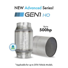 Load image into Gallery viewer, GESI G-Sport 6PK 300 CPSI EPA Compliant GEN1 Ultra High Output Cat Conv Asmbly 4in Dia Body x 4 OAL Catalytic Converter Universal G-Sport
