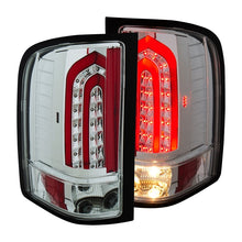 Load image into Gallery viewer, ANZO 2007-2013 Chevrolet Silverado 1500 LED Taillights Chrome Tail Lights ANZO
