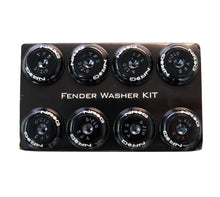 Load image into Gallery viewer, NRG Fender Washer Kit w/Color Matched M8 Bolt Rivets For Plastic (Black) - Set of 8 Hardware Kits - Other NRG
