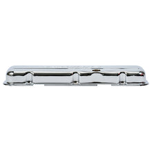 Load image into Gallery viewer, Edelbrock Valve Cover Signature Series Chevrolet 1965 and Later 396-502 V8 Low Chrome Valve Covers Edelbrock
