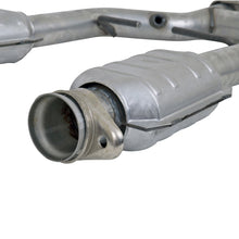 Load image into Gallery viewer, BBK 96-04 Mustang 4.6 GT / Cobra Short Mid H Pipe w Catalytic Converters 2-1/2 For Long Tube Headers H Pipes BBK
