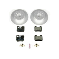 Power Stop 99-03 Saab 9-3 Rear Euro-Stop Brake Kit Brake Kits - OE PowerStop   