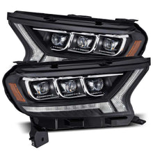 Load image into Gallery viewer, AlphaRex 19-21 Ford Ranger NOVA LED Proj Headlights Plank Style Black w/Activ Light/Seq Signal/DRL Headlights AlphaRex

