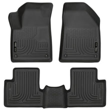 Load image into Gallery viewer, Husky Liners 15-22 Jeep Cherokee WeatherBeater Combo Black Floor Liners Floor Mats - Rubber Husky Liners
