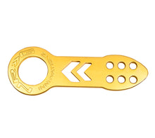 Load image into Gallery viewer, NRG Universal Front Tow Hook - Gold Dip Tow Hooks NRG
