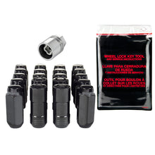 Load image into Gallery viewer, McGard 5 Lug Hex Install Kit w/Locks (Cone Seat Nut) M14X2.0 / 13/16 Hex / 2.25in. Length - Black Lug Nuts McGard

