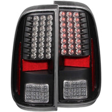 Load image into Gallery viewer, ANZO 2008-2015 Ford F-250 LED Taillights Black Tail Lights ANZO

