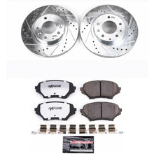 Load image into Gallery viewer, Power Stop 06-15 Mazda MX-5 Miata Front Z26 Street Warrior Brake Kit Brake Kits - Performance D&amp;S PowerStop   
