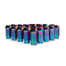 Load image into Gallery viewer, Mishimoto Aluminum Locking Lug Nuts M12x1.5 27pc Set Neo Chrome Lug Nuts Mishimoto
