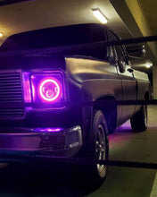 Load image into Gallery viewer, Oracle 7in High Powered LED Headlights - Black Bezel - Dynamic - Dynamic SEE WARRANTY Headlights ORACLE Lighting
