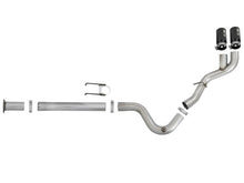 Load image into Gallery viewer, aFe Rebel XD 4in SS DPF-Back Exhaust 17-18 FOrd Diesel Trucks V8-6.7L (td) w/ Dual Black Tips DPF Back aFe
