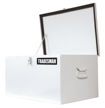 Load image into Gallery viewer, Tradesman Steel Job Site Box/Chest (Light Duty/Small) (24in.) - White Truck Boxes &amp; Storage Tradesman
