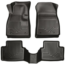 Load image into Gallery viewer, Husky Liners 14 Mazda 6 Touring/Grand Touring/Sport Weatherbeater Black Front &amp; 2nd Seat Floor Liner Floor Mats - Rubber Husky Liners
