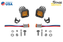 Load image into Gallery viewer, Diode Dynamics Stage Series C1 LED Pod - Yellow SAE Fog Standard ABL (Pair) Light Accessories and Wiring Diode Dynamics   
