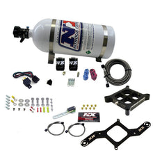 Load image into Gallery viewer, Nitrous Express 4150 Single Entry Crossbar Nitrous Plate Kit Pro-Power (100-500HP) w/10lb Bottle Nitrous Systems Nitrous Express
