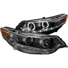 Load image into Gallery viewer, ANZO 2009-2012 Acura Tsx Projector Headlights w/ Halo Black (CCFL) (HID Compatible) Headlights ANZO
