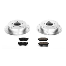 Load image into Gallery viewer, Power Stop 01-06 Hyundai Santa Fe Rear Z23 Evolution Sport Brake Kit Brake Kits - Performance D&amp;S PowerStop   
