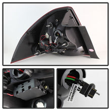 Load image into Gallery viewer, Spyder Chevy Impala 2006-2013 LED Tail Lights Red Clear ALT-YD-CHIP06-LED-RC Tail Lights SPYDER
