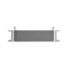 Load image into Gallery viewer, Mishimoto Universal -8AN 10 Row Oil Cooler - Silver Oil Coolers Mishimoto
