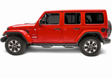 Load image into Gallery viewer, N-Fab Nerf Step 2018 Jeep Wrangler JL SUV 4 Door- Gloss Black - W2W - 3in Side Steps N-Fab
