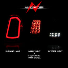 Load image into Gallery viewer, ANZO 11-14 Chrysler 300 LED Taillights Black w/ Sequential Tail Lights ANZO
