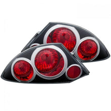 Load image into Gallery viewer, ANZO 2000-2005 Mitsubishi Eclipse Taillights Black Tail Lights ANZO
