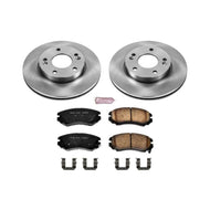 Power Stop 10-11 Kia Soul Front Autospecialty Brake Kit Brake Kits - OE PowerStop   