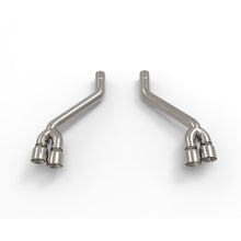 Load image into Gallery viewer, Kooks 2016 + Chevrolet Camaro SS 3in Axle Back Muffler Delete Exhaust System w/ Polished Quad Tips Axle Back Kooks Headers
