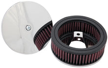 Load image into Gallery viewer, K&amp;N 4in ID / 5.5in OD / 2in H Custom Assembly Filter designed to fit Harley-Davidson Motorcycle Air Filters - Direct Fit K&amp;N Engineering   
